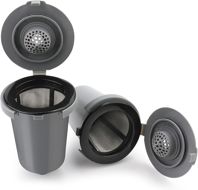 Reusable Filter Cup for Cuisinart, Gray (4 Pack)
