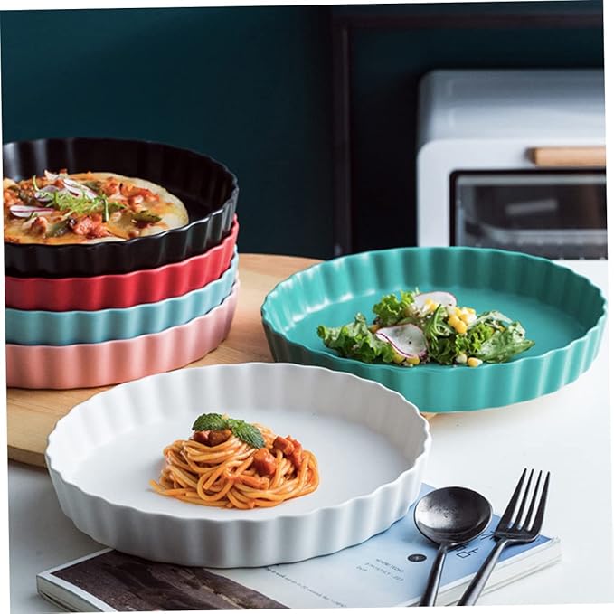 Unomor Ceramic Plate Chic Italy Design Sushi Pasta Serving Dish Elegant Tableware Microwave Oven Freezer Dishwasher Safe