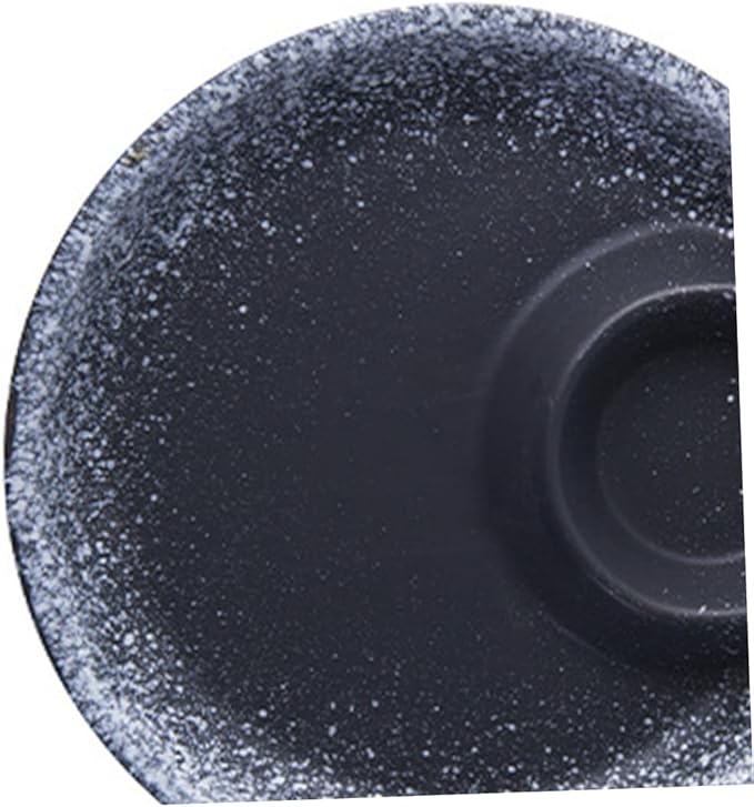 Round Ceramic Plate Serving Bowl Dipping Sauce Cup for Party and Dinner