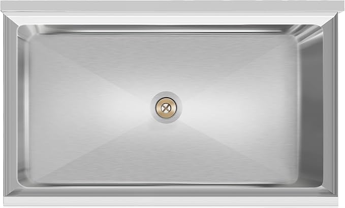 KoolMore 30 Inch Commercial Stainless Steel Underbar Ice Bin with Siding Lid, NSF Certified (KM-UIB-1830)