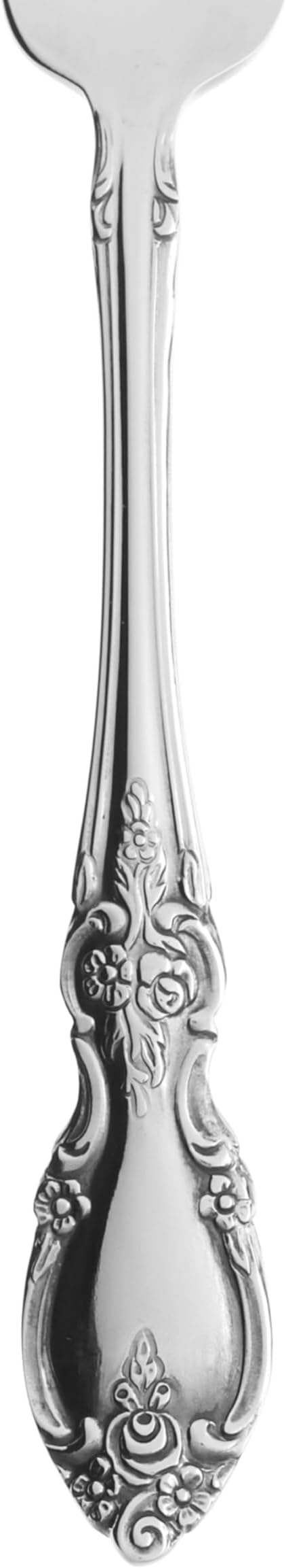 Oneida Silverware Set For 8 with Serving Utensils, Louisiana 45-Piece Fine Flatware Set, Service For 8, 18/8 Stainless Steel, Mirror, Knives Spoons Forks Serving Spoons,Dishwasher Safe(Silver 45 Piece