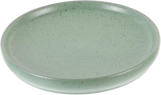Healifty Vintage Ceramic Food Plate Unique Appetizer Dish for Sushi and Salad Stylish Kitchen Supply for Parties and Daily Use Eye Catching Design