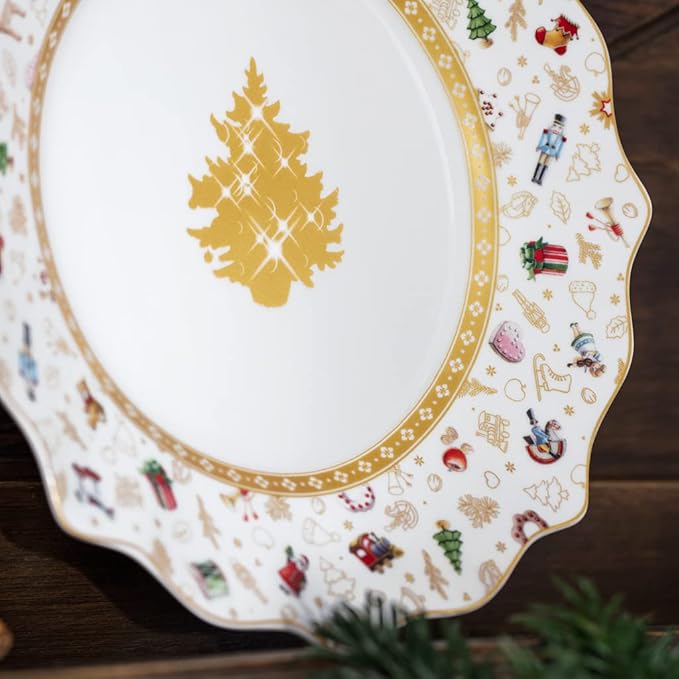 Villeroy & Boch Delight Anniversary Edition Breakfast Plate, 24cm, White