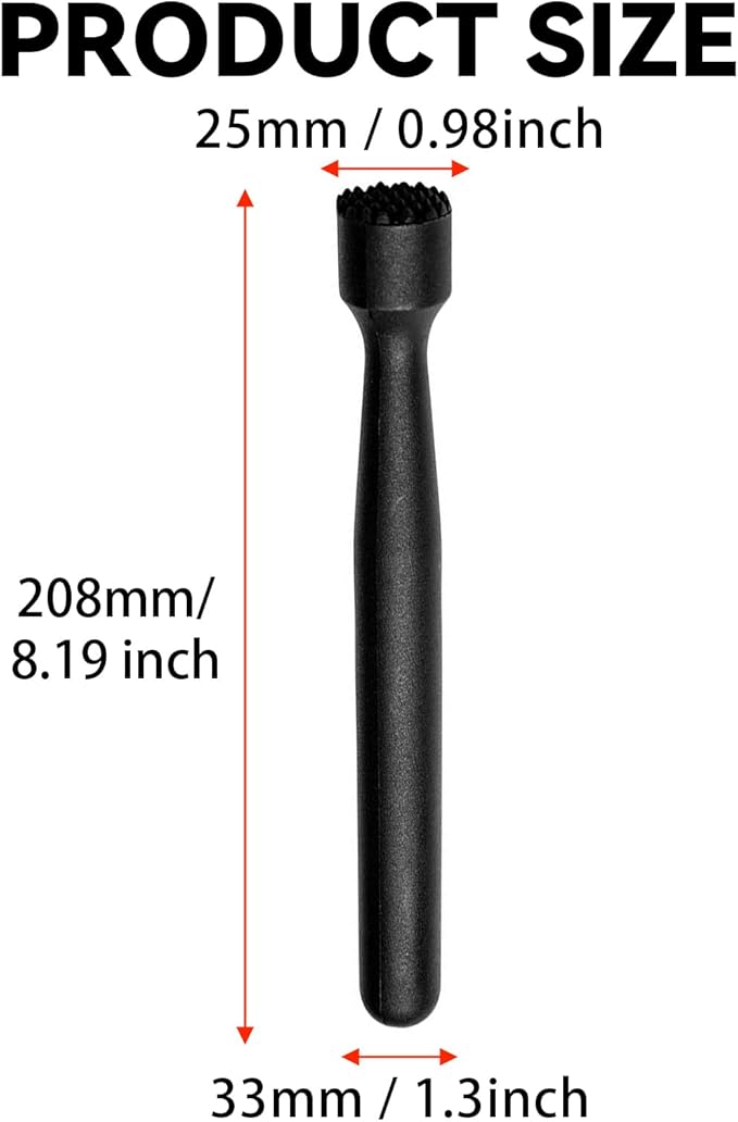 8 Pcs Muddler for Cocktails – 8 Inch Bar Muddler Set for Mojitos Fruit Drinks Ice Crushing – Perfect for Home Bar & Bartender Accessories (Black)