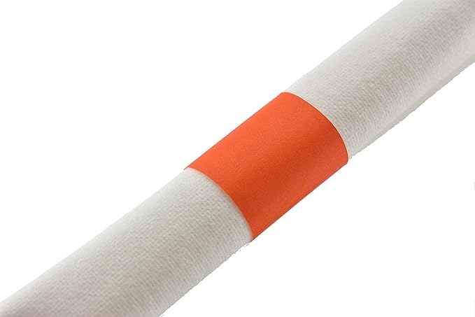 Gmark Paper Napkin Band Box of 2500 (Orange), Paper Napkin Rings self Adhesive GM1061