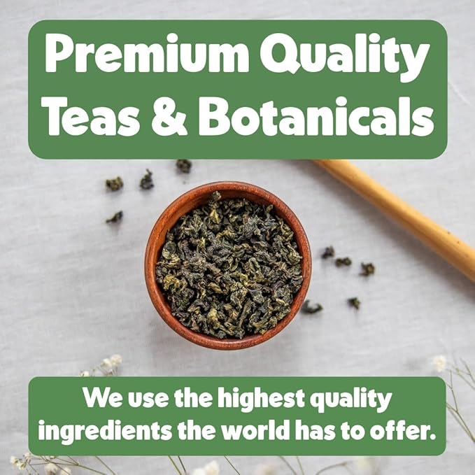 Heavenly Tea Leaves Organic Moringa, Loose Leaf Herbal Tea, 4 oz. (Approx. 50 Cups of Tea) - Delicious Hot or Iced, Naturally Caffeine Free, Premium Quality, Wellness Support