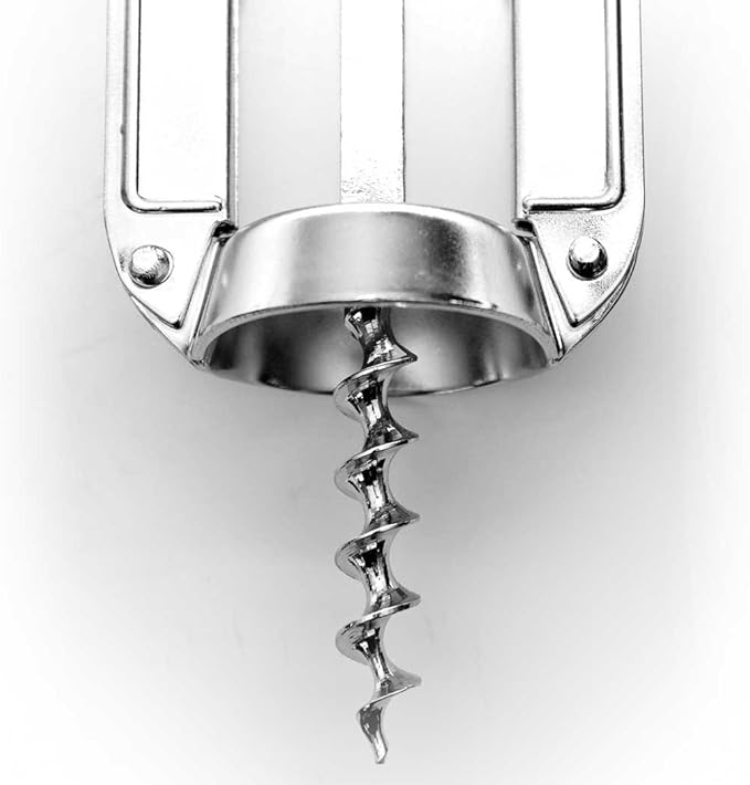 Olaneta Chrome-Plated Double Lever Corkscrew