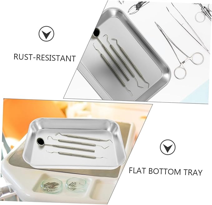 Alipis 3pcs Serving Tray Multifunctional Food Plates for Home Restaurant and Buffet Use Elegant Design for Snacks Desserts