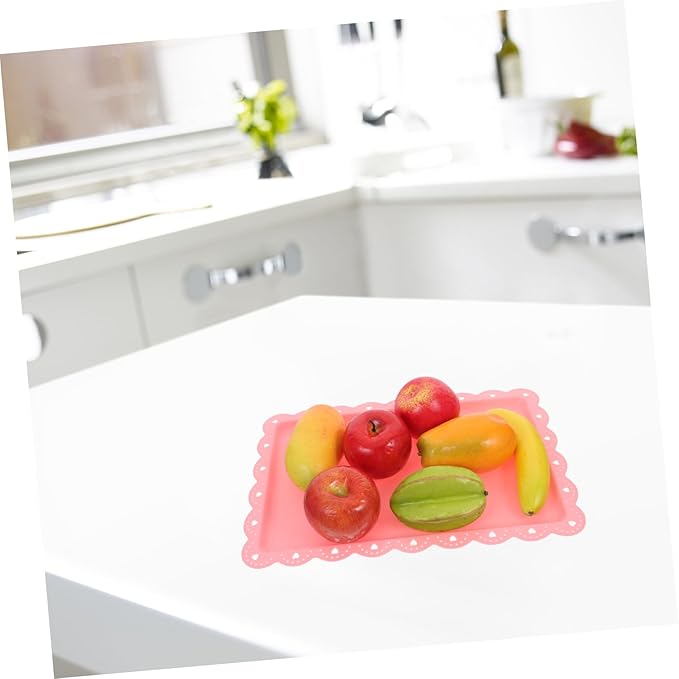 Cabilock 8pcs Rectangular Serving Trays Food Platter for Snacks Fruits Cake Candy Party Decorative Trays