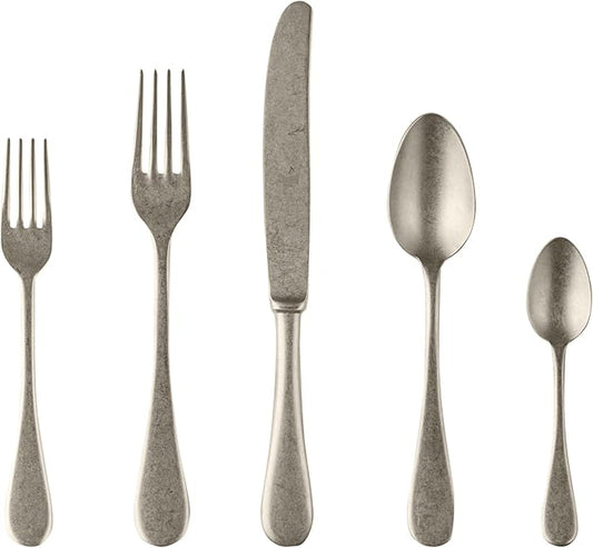 Vintage Champagne Flatware Set - 5 Pcs.