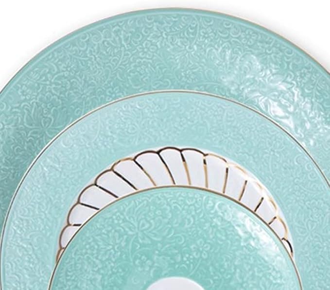 Dinner Plates Simple Modern Ceramic Dinner Plate Household Flat Plate Ceramic Plate Dinner Plate Dinner Set