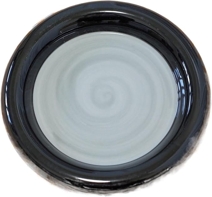 SONGCHAO Party Supplies Round Dinner Plate Cute Dessert Plate Ceramic Plate Home Dinner Salad Plate Color Breakfast Plate Plate Party Plates (Color : 003)