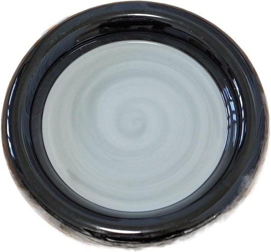 SONGCHAO Party Supplies Round Dinner Plate Cute Dessert Plate Ceramic Plate Home Dinner Salad Plate Color Breakfast Plate Plate Party Plates (Color : 003)