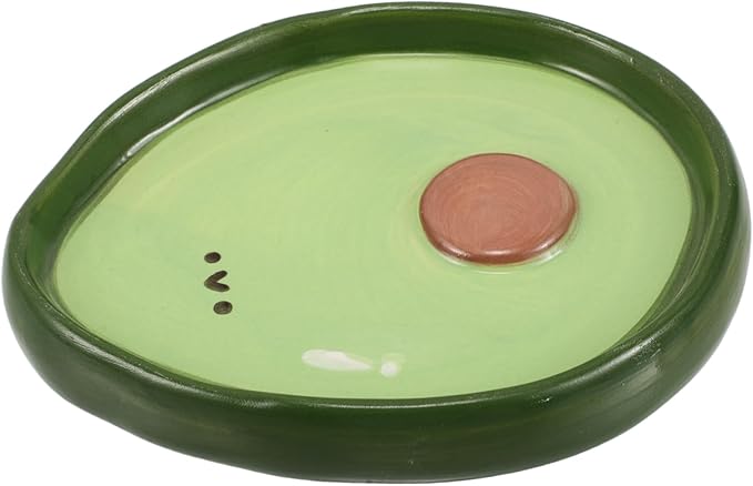 Mobestech Elegant European Style Ceramic Plate Fruit Shape Snack Serving Tray for Dinner Decorative Salad Dessert Plate