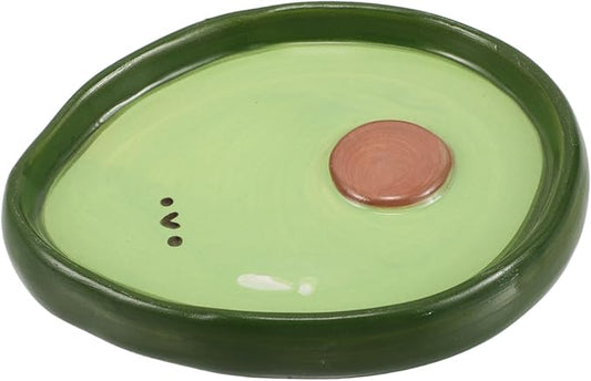 Mobestech Elegant European Style Ceramic Plate Fruit Shape Snack Serving Tray for Dinner Decorative Salad Dessert Plate