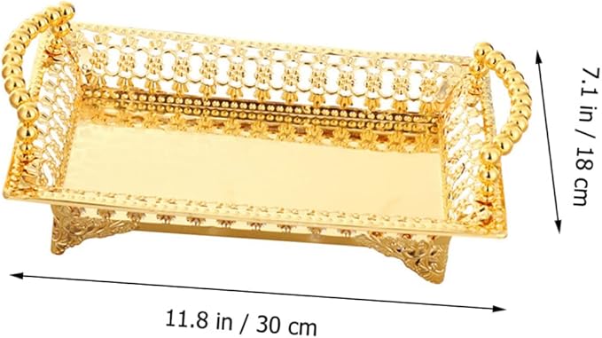 Zinc Alloy Serving Tray Large Fruit Bowl Lid Ideal for Bulk Serving Snacks Dried Fruit