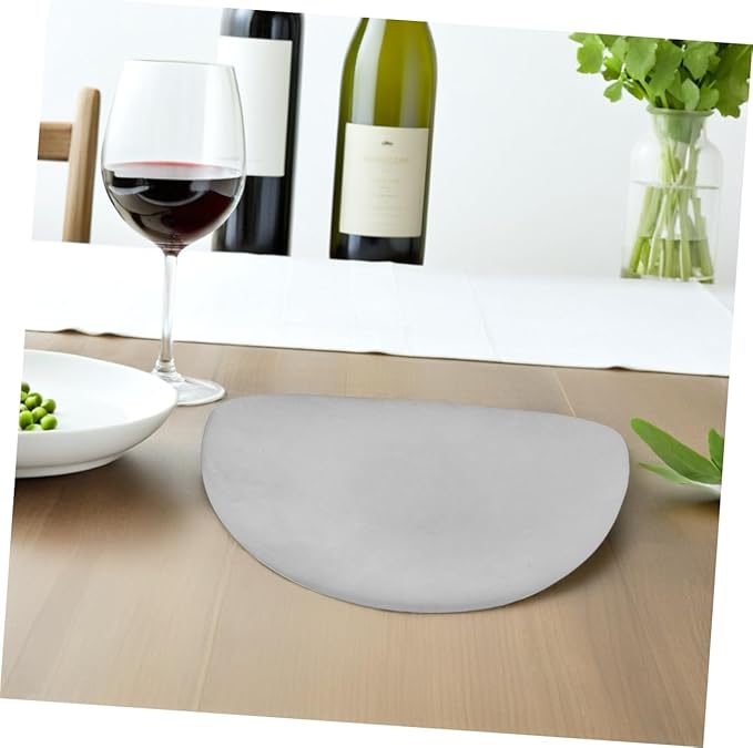 Cabilock Stainless Steel Serving Tray: Unique Irregular Design Cake Plate for Desserts Parties and Home Dining Serving Tray for Outdoor Camping