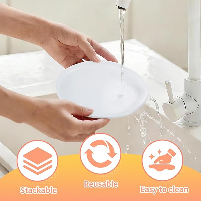 4 Pcs 6 Inch Ceramic Appetizer Plates, Small Salad Appetizer Dessert Plates, Matte Glaze Plates for Kitchen, Dessert, Pie, Cake, Microwave Dishwasher Oven Safe(white)