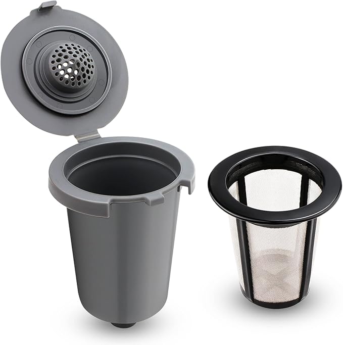 Reusable Filter Cup for Cuisinart, Gray (4 Pack)