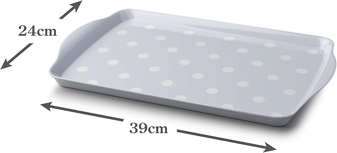 Zeal G203S Serving Tray, French Grey