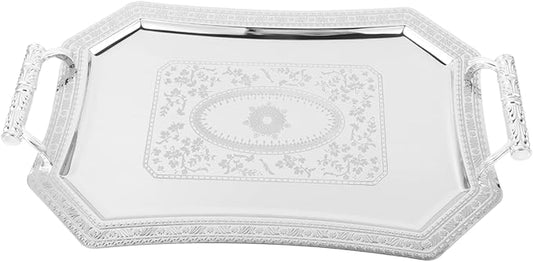 PRETYZOOM Elegant Vintage Fruit Serving Dish Extra Serving Tray Coffee Table Decor