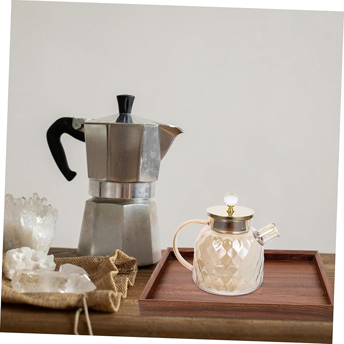Mobestech Wooden Serving Tray Lid Black Serving Platter Rectangle Tea Tray for Snacks and Foods
