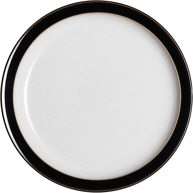 Denby Elements Black 4 Piece Dinnerware Set, 406048552