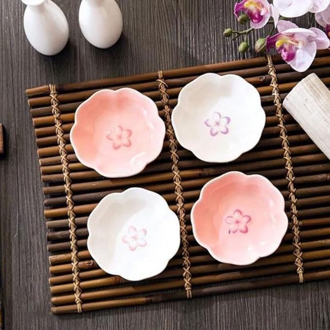 Snack Plate Ceramic Sauce Dishes Dishes Seasoning Sushi Dessert Appetizer Serving Plate Porcelain Small Plate Snack Tray