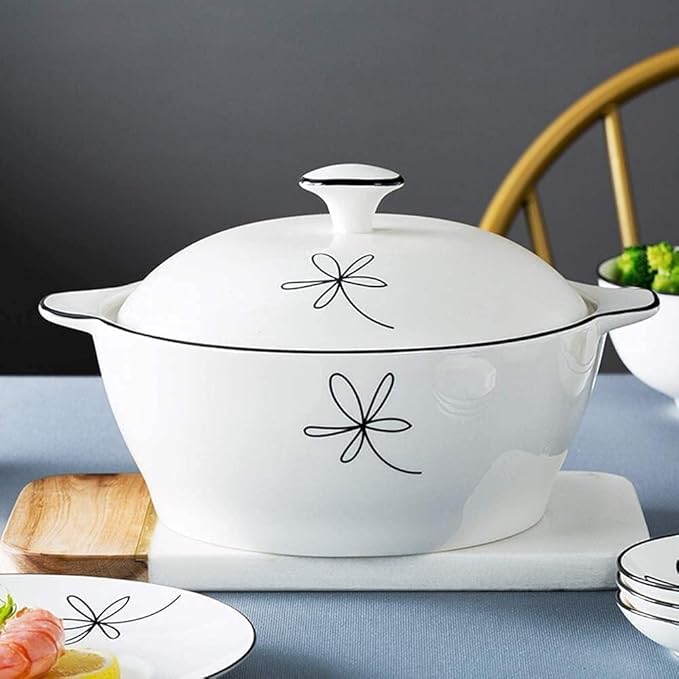 Dinnerware Set Dinner Party Tableware Service Set 60-Pieces Porcelain White Dinnerware Sets - Dinner Plates and Bowls Sets, Ceramic Dishes Set Service for 8/10/12, Creative Dinner Plates(60Pcs)