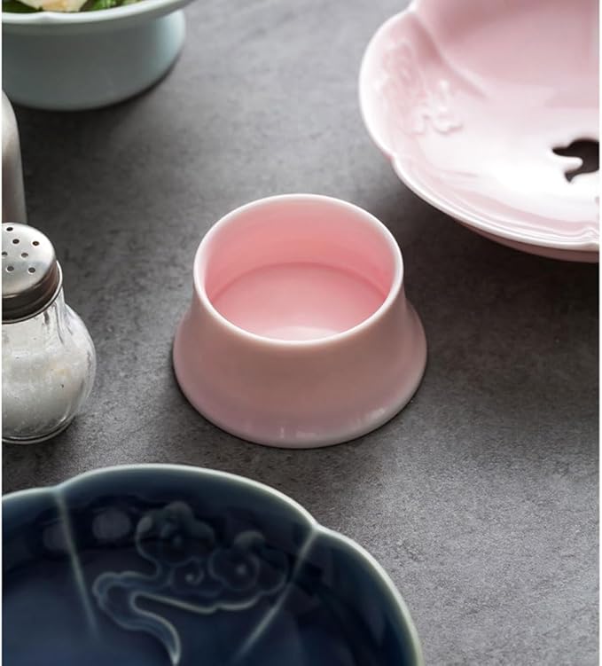 Dinner Plates Set Sashimi Plate Dry Ice Plate Japanese Creative Tableware Display Plate Ceramic Japanese Food Presentation Fish Plate Kitchen Salad Bowl(A)