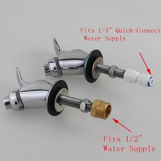 Drinking Fountain Bubbler Faucet Drinking Water Faucet in Chrome,Solid Brass Water Filter Faucet Outdoor Drinking Tap