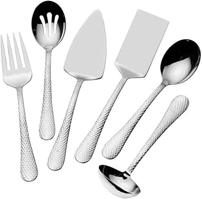 Gourmet Basics by Mikasa Fern Serving Set, 6-Piece