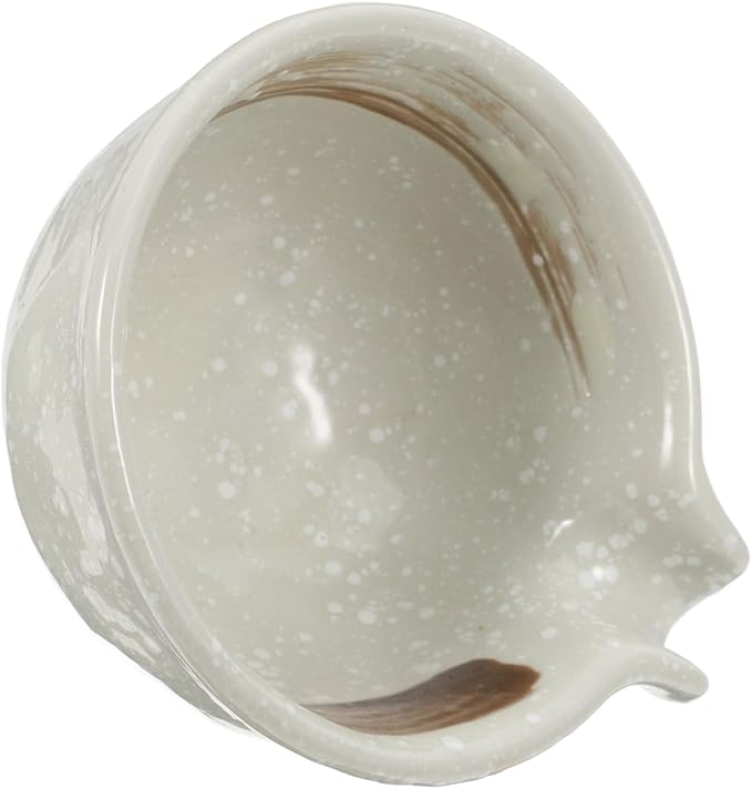 Japanese Style Ceramic Dipping Sauce Cup Mini Sauce Dish for Condiments Appetizers for Sushi and Small Plates 1 Piece