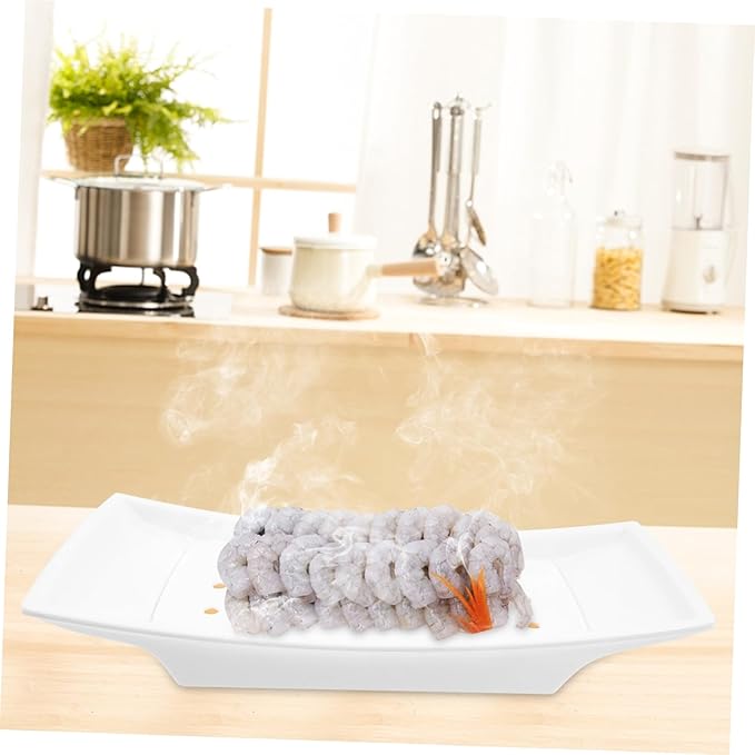 Cabilock 1pc Food Serving Tray Compact and Creative Platter for Parties Restaurants and Catering for Keeping Food Fresh Stylish Design
