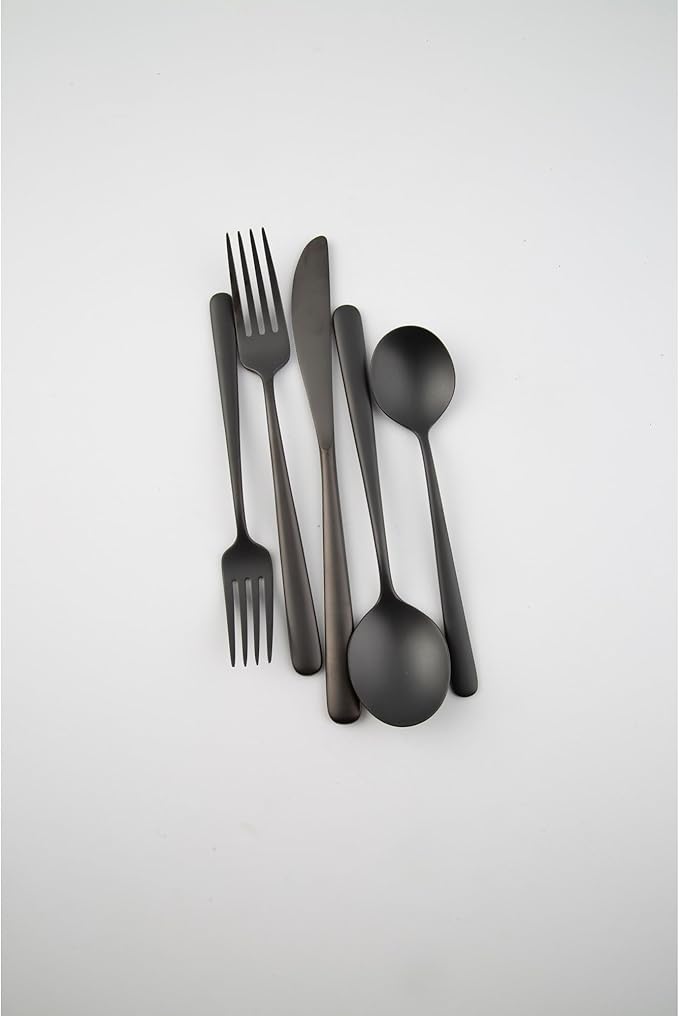Cambridge Silversmiths Lorenn Copper Satin 20-Piece Flatware Set, Service for 4