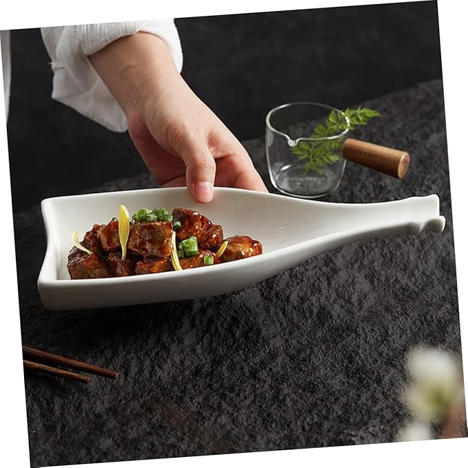 Shaped Wine Bottle Plate Wine Bottle Display Ceramic Plate Delicate Dinner Utensil