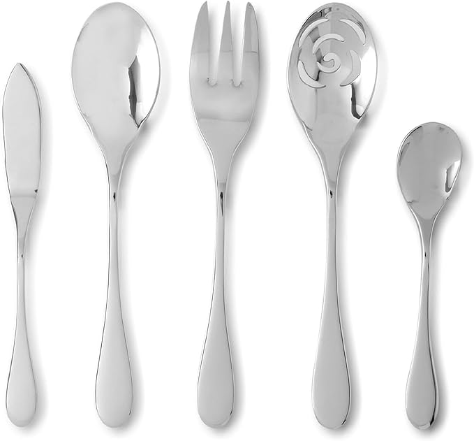 Knork Original 18/0 Gloss 5-Piece Serving Set