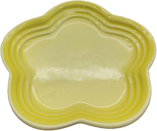 Functional 5.5Inch Ceramics Saucers Dipping Bowls Perfect for Serving Sauces Dessert and Parties Snacks At Homes Round Seasoning Ingredient Preps Appetizer Plates