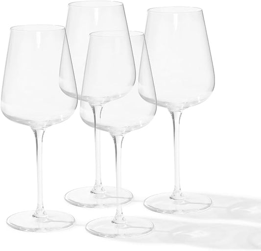 Made In Cookware - White Wine Glasses - Set of 4 - Dishwasher Safe - Crafted in Germany