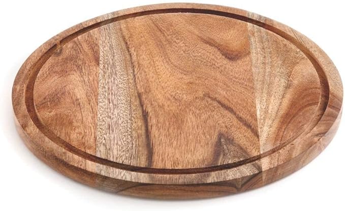 Royalty Art 4-in-1 Cake Stand with Dome, Cheese Board, Covered Platter, and Serving Tray for Pastries, Pies, Appetizers, and Holiday Treats, Decorative Kitchen Server and Display