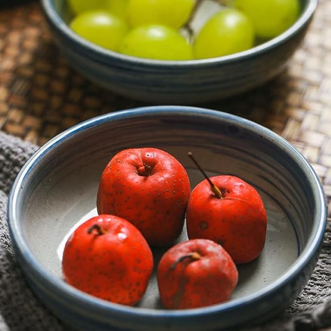 Appetizer Bowls Handmade Dipping Sauce Bowl Japanese Retro Round Dipping Sauce Plate Snack Dessert Sushi Dipping Bowl Appetizer Plate Seasoning Dish Salad Bowls