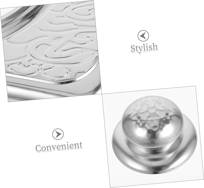 Ciieeo Elegant Design Serving Tray Food Tray for Restaurant Versatile Snacks Holder Plate