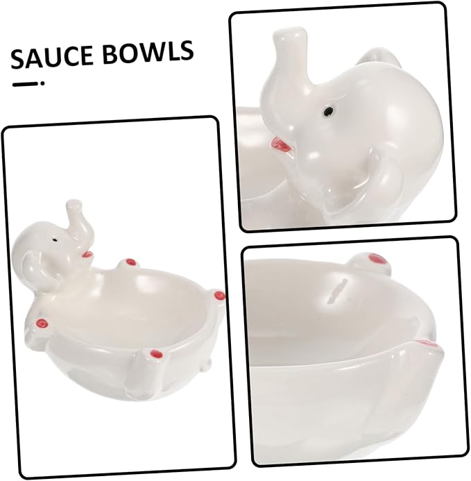 Ceramic Sauce Bowl Multi-function Seasoning Plate Condiment Tray for Pickle Serving and Decorative Tableware Appetizer Dish for Home and Restaurant Use