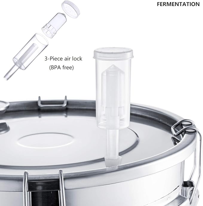 Shine Still Alcohol Distiller 8 Gallon with Stainless Steel Pot Glass Thumper Keg Copper Coil Thermometer Water Pump Home Brewing Kit for Wine Making Whisky Brandy Vodka