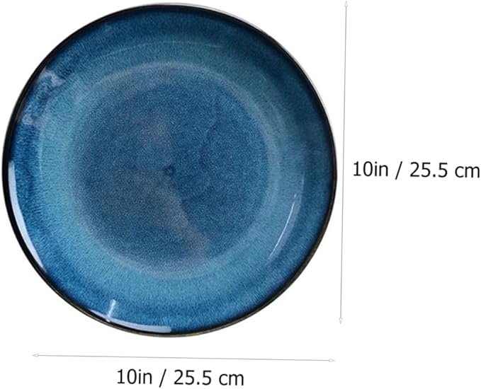 Fine Steak Plate Ceramic Serving Dish Snack Plate for Elegant Tableware Use