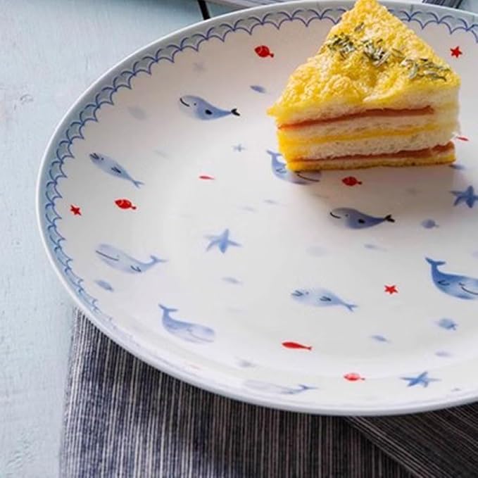 Dining Plates Simple Ceramic Dinner Plate, Western Dinner Plate, Tableware, Breakfast Plate, Cake Dessert Plate, Steak Plate Ceramic Dinner Plates