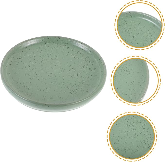 Vintage Ceramic Serving Plate Appetizer Dish Reusable Snack Tray for Dried Fruits Desserts Sushi Stylish Catering Plate for Home Parties
