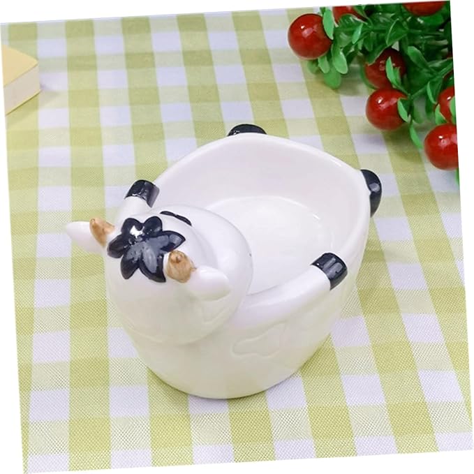 PRETYZOOM Animal-shaped Ceramic Dipping Bowls for Seasoning and Sauces Versatile Appetizer Plates for Home Entertaining Random Styles for Unique Dining