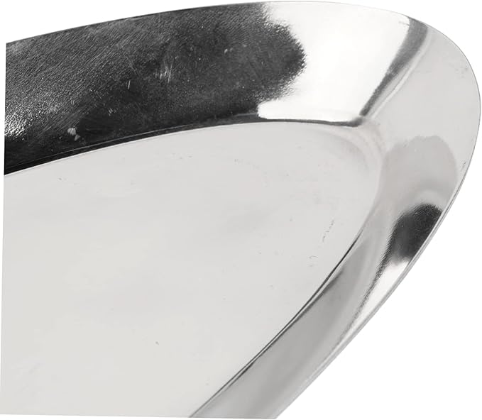 GLEAVI Stainless Steel Food Display Tray Creative Snack Serving Platter for Parties Weddings and Events Metal Towel Tray Easy to Clean