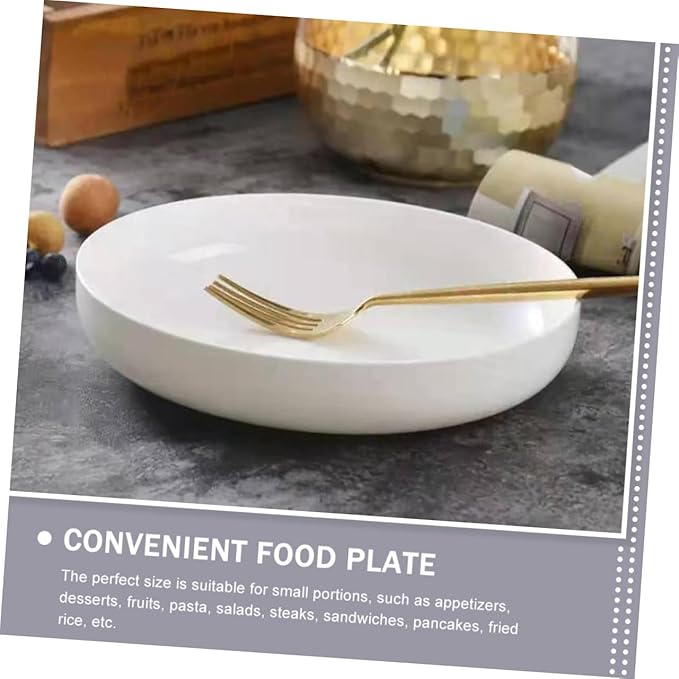 Serving Platter Ceramic Plate Party Serving Plate White Tray Appetizer Tray